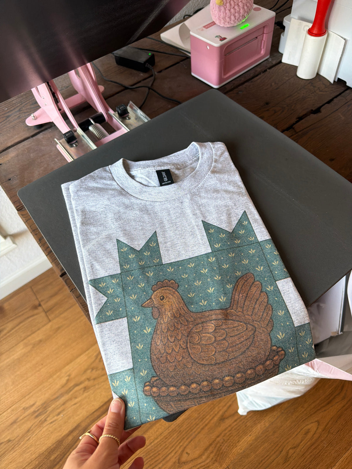 PATCHWORK HEN