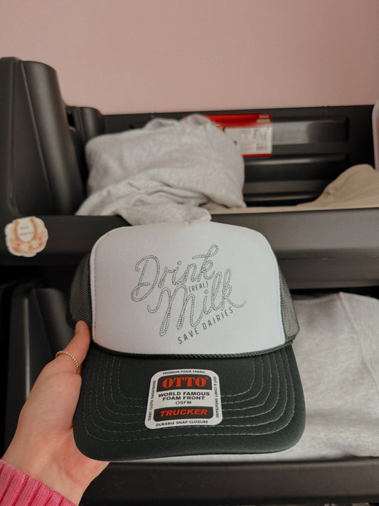 SAVE DAIRIES TRUCKER