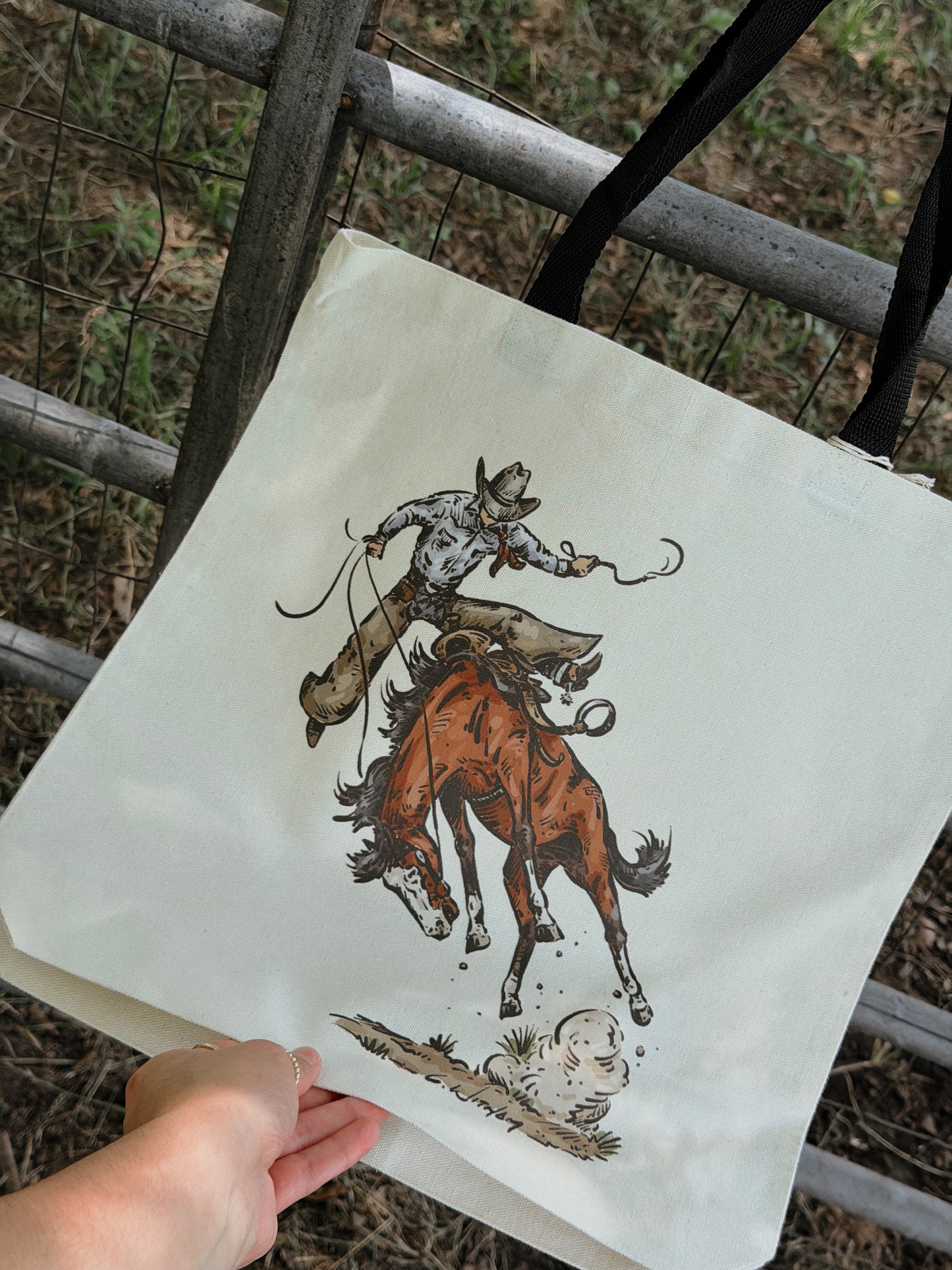 DEAR RODEO TOTE BAG