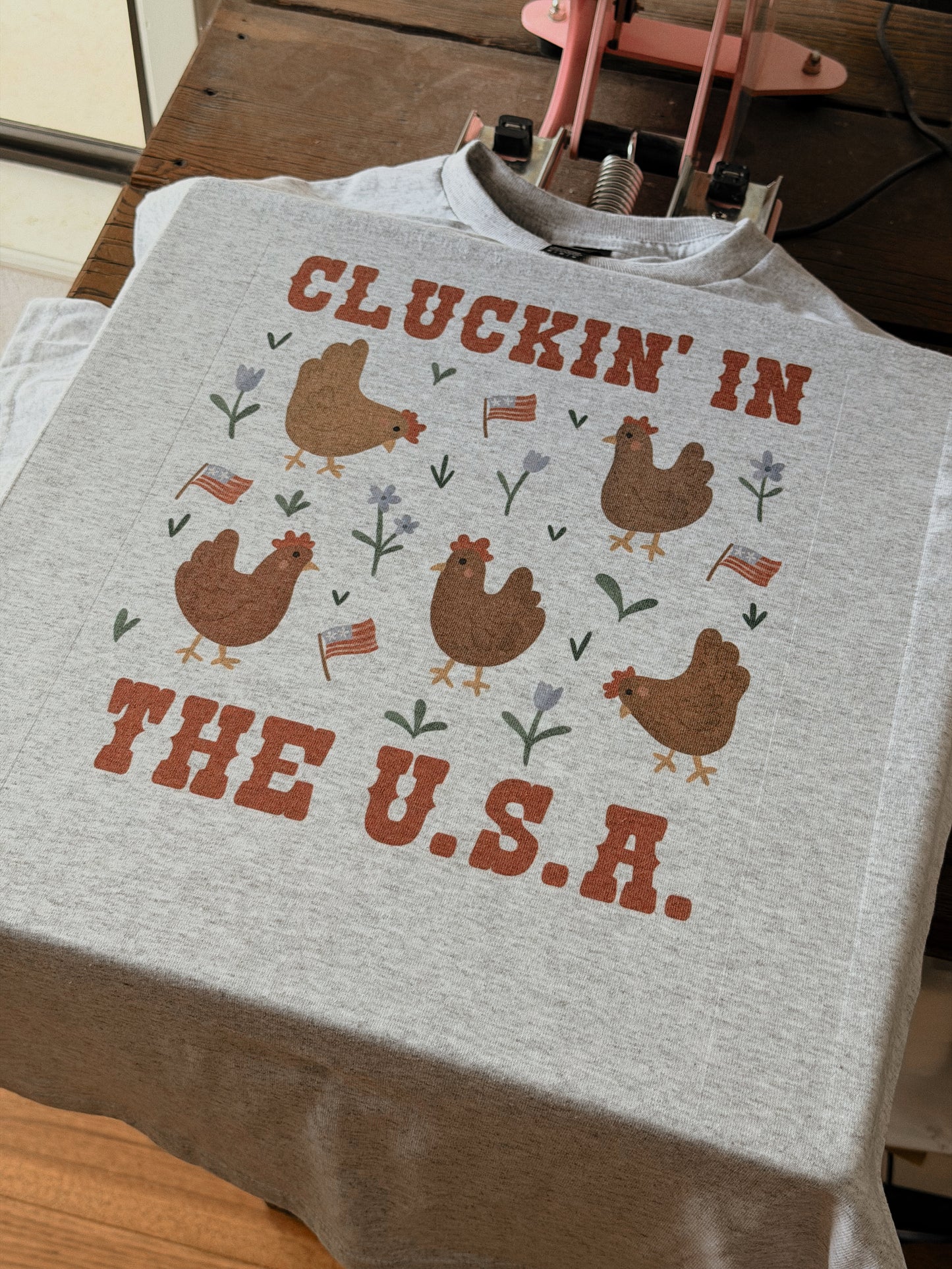CLUCKIN IN THE USA