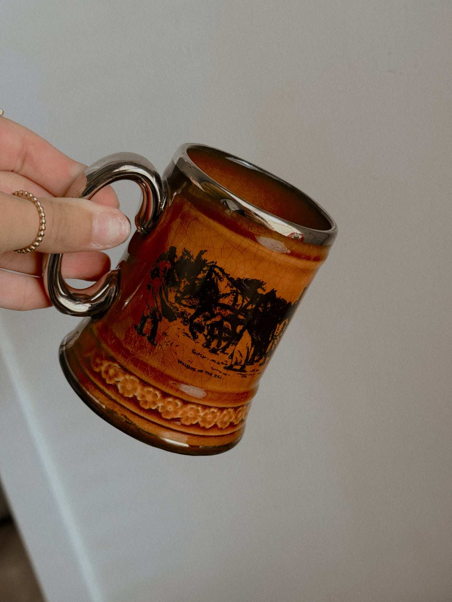 WINTER DAYS COWBOY MUG