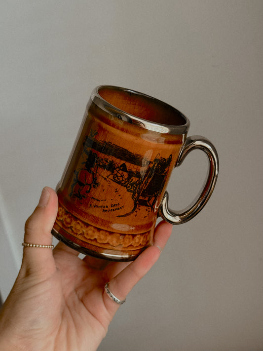 WINTER DAYS COWBOY MUG