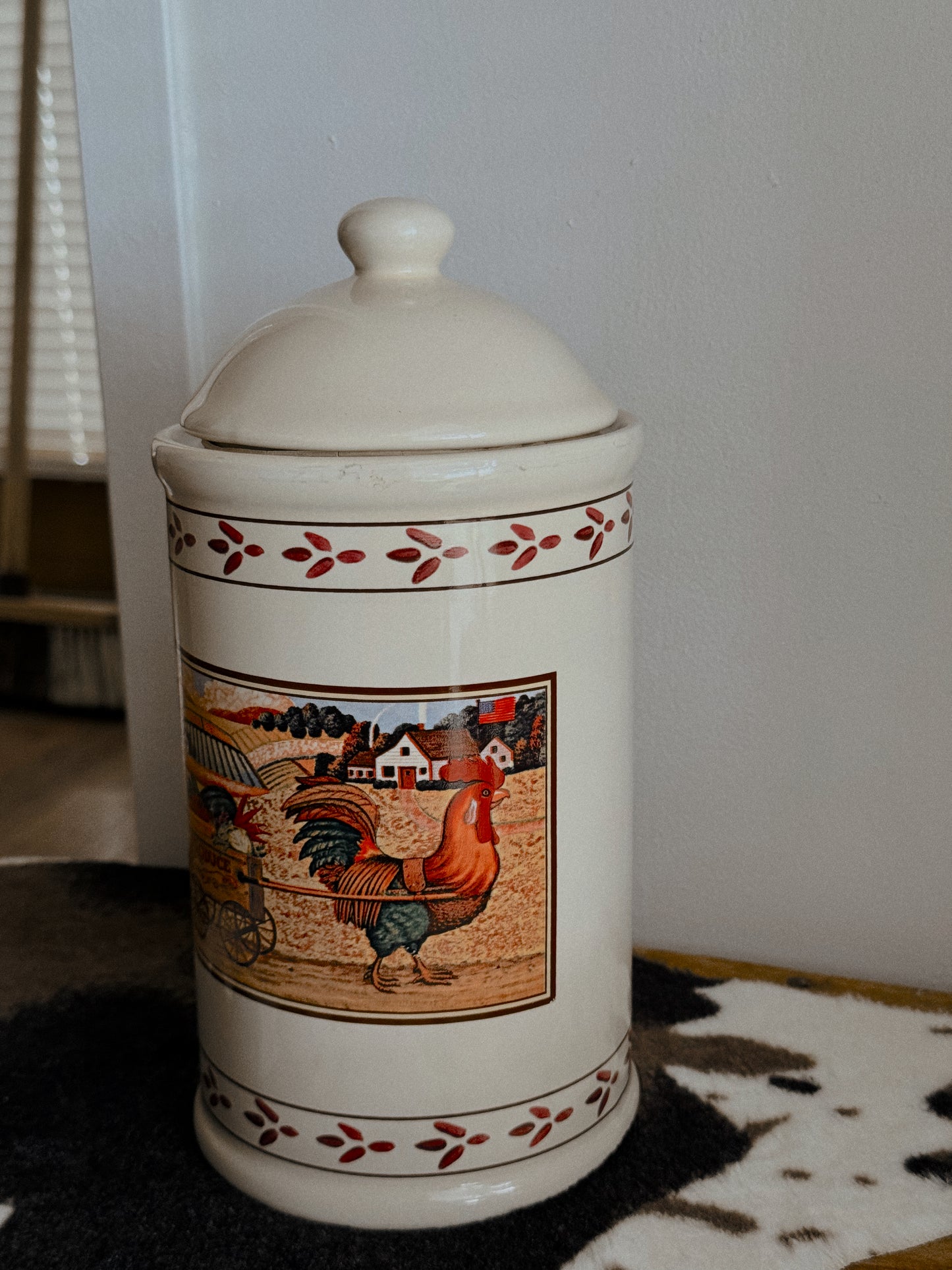 VINTAGE CHICKEN JAR