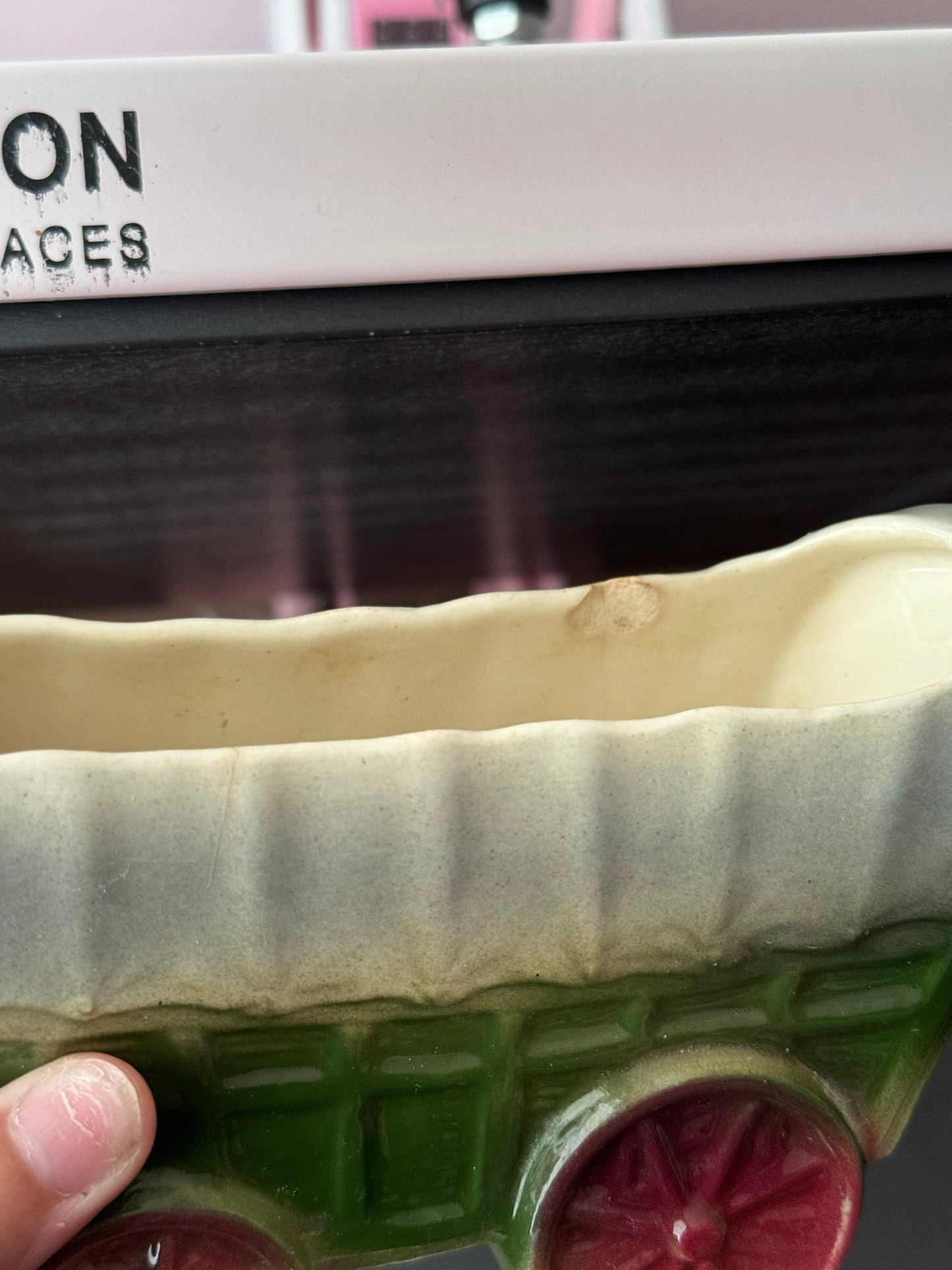 VINTAGE WAGON PLANTER