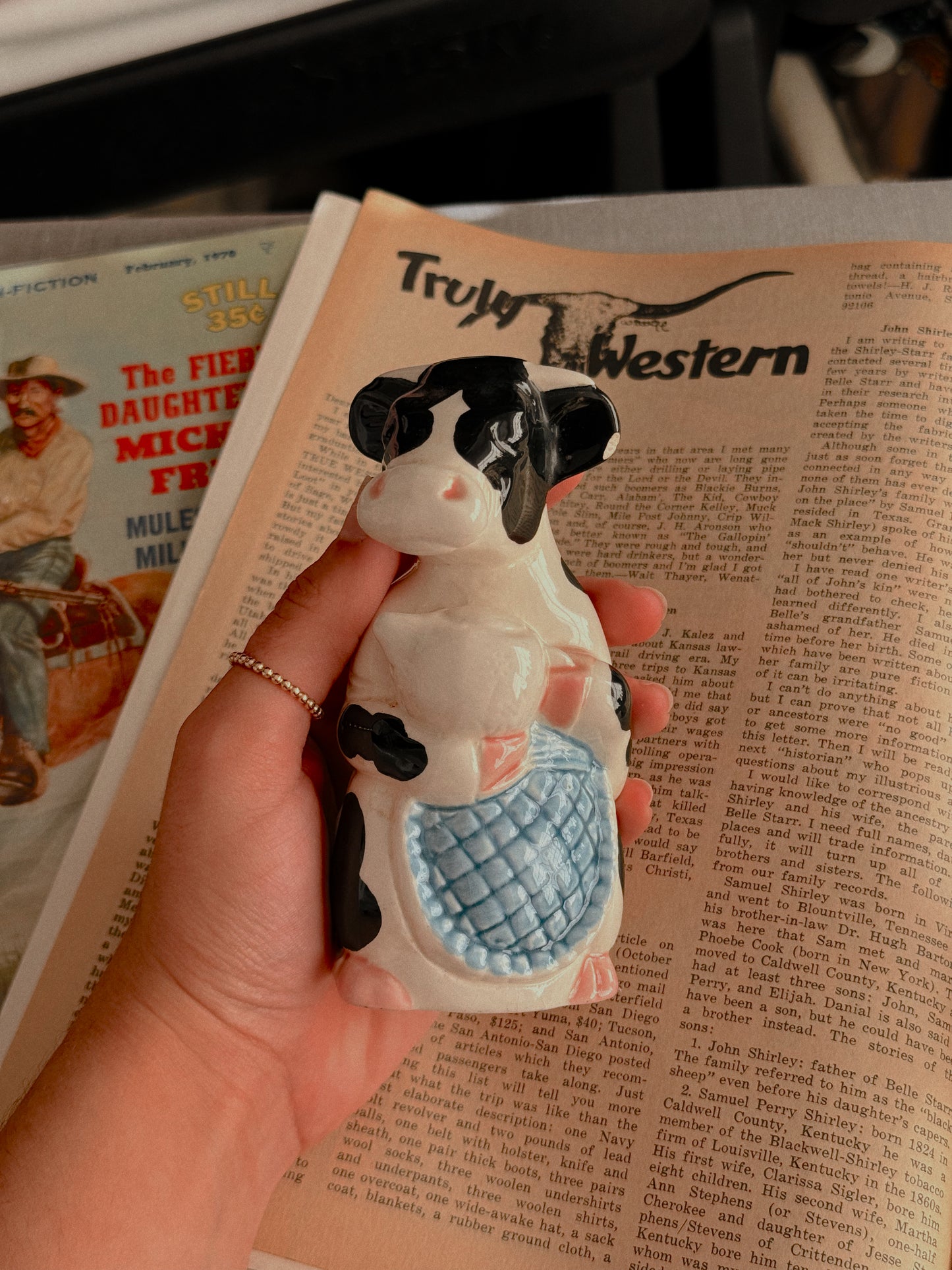 LARGE COW S&P SHAKERS