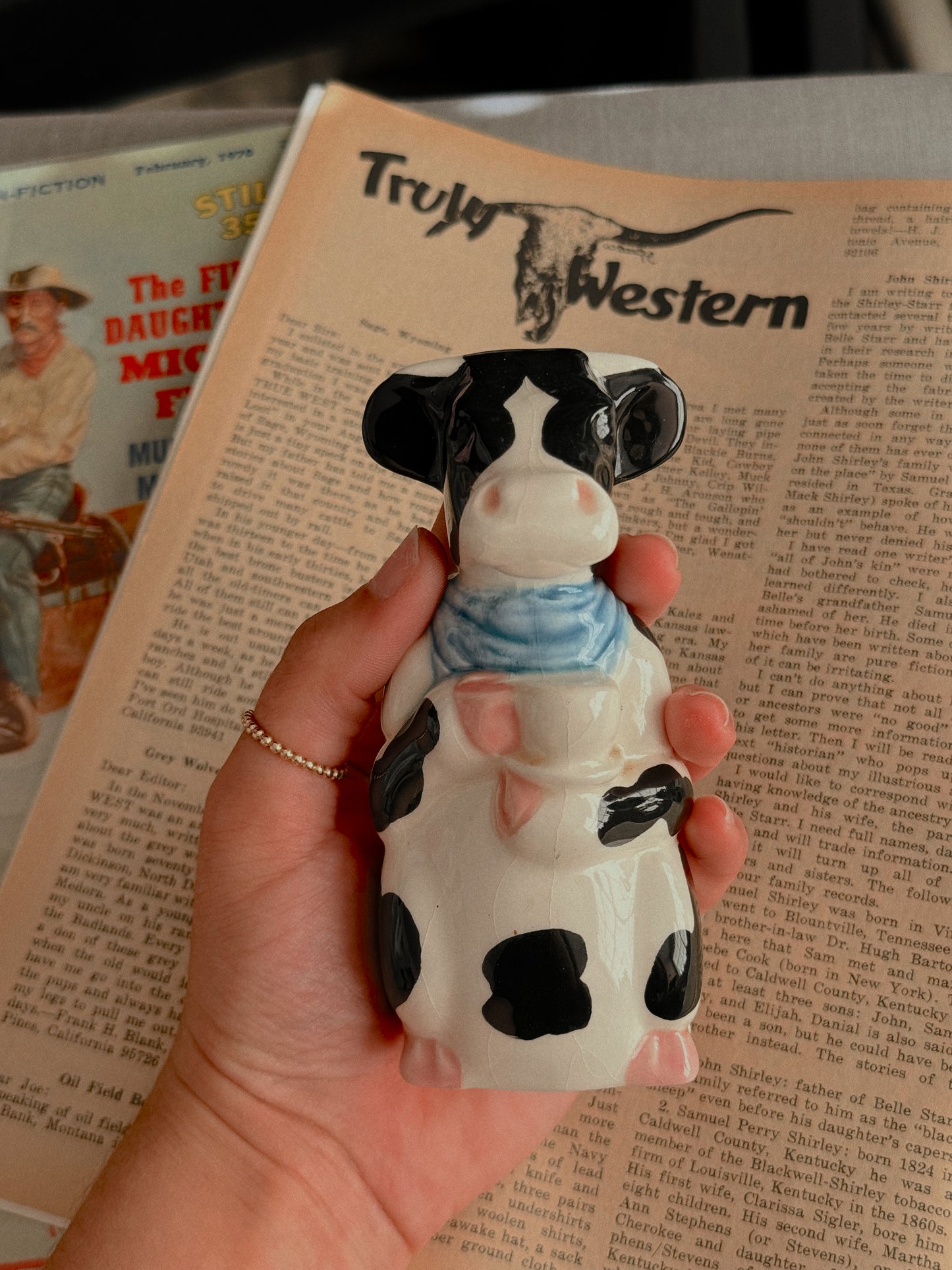 LARGE COW S&P SHAKERS