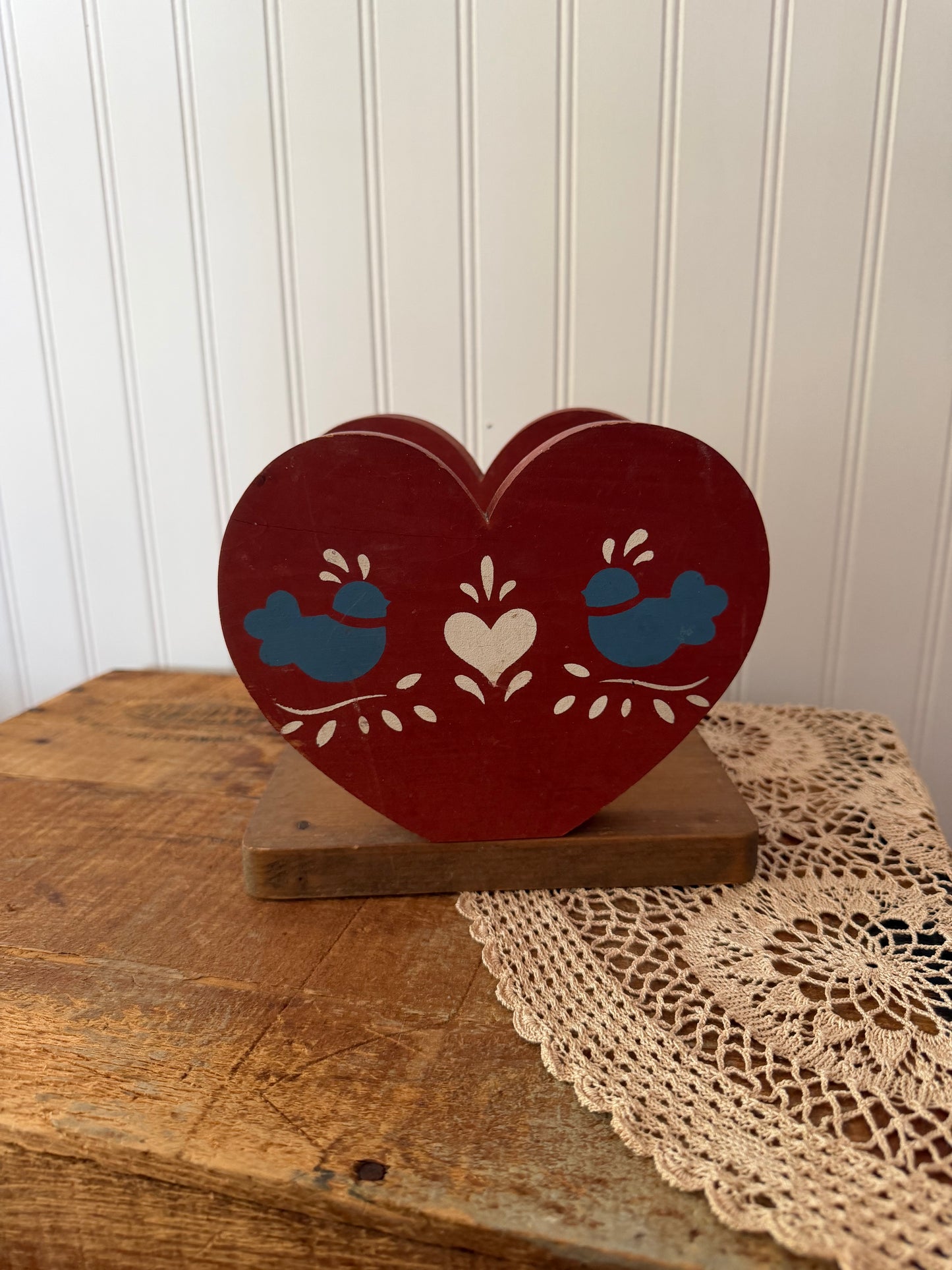 WOODEN NAPKIN HOLDER
