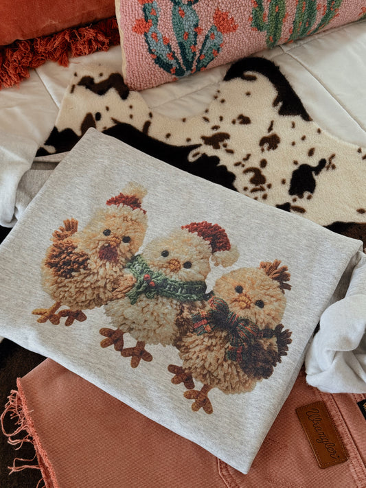 FAUX CROCHET CHICKS
