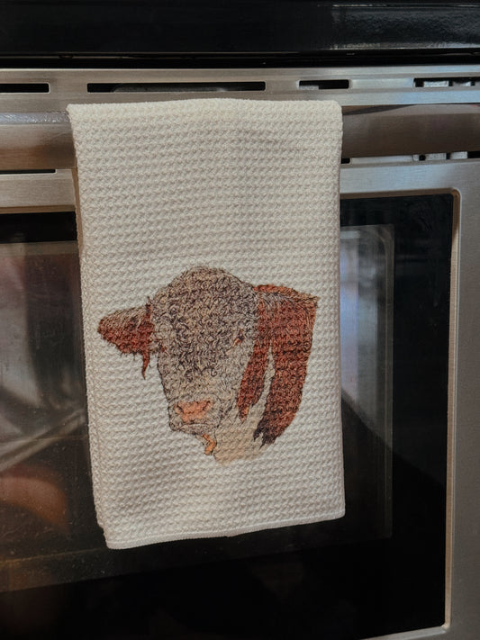 HEREFORD TEA TOWEL