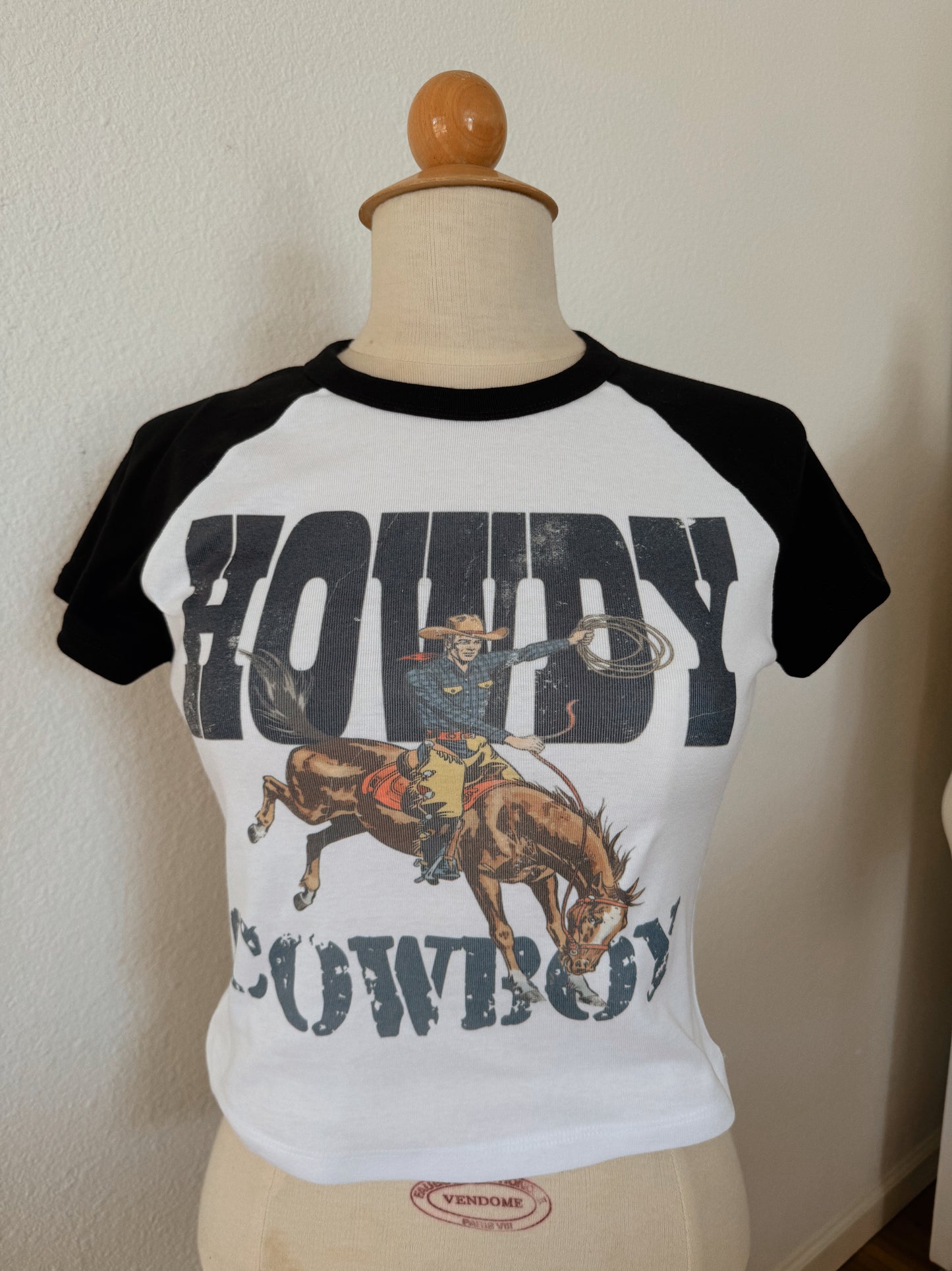 HOWDY COWBOY BABY TEE