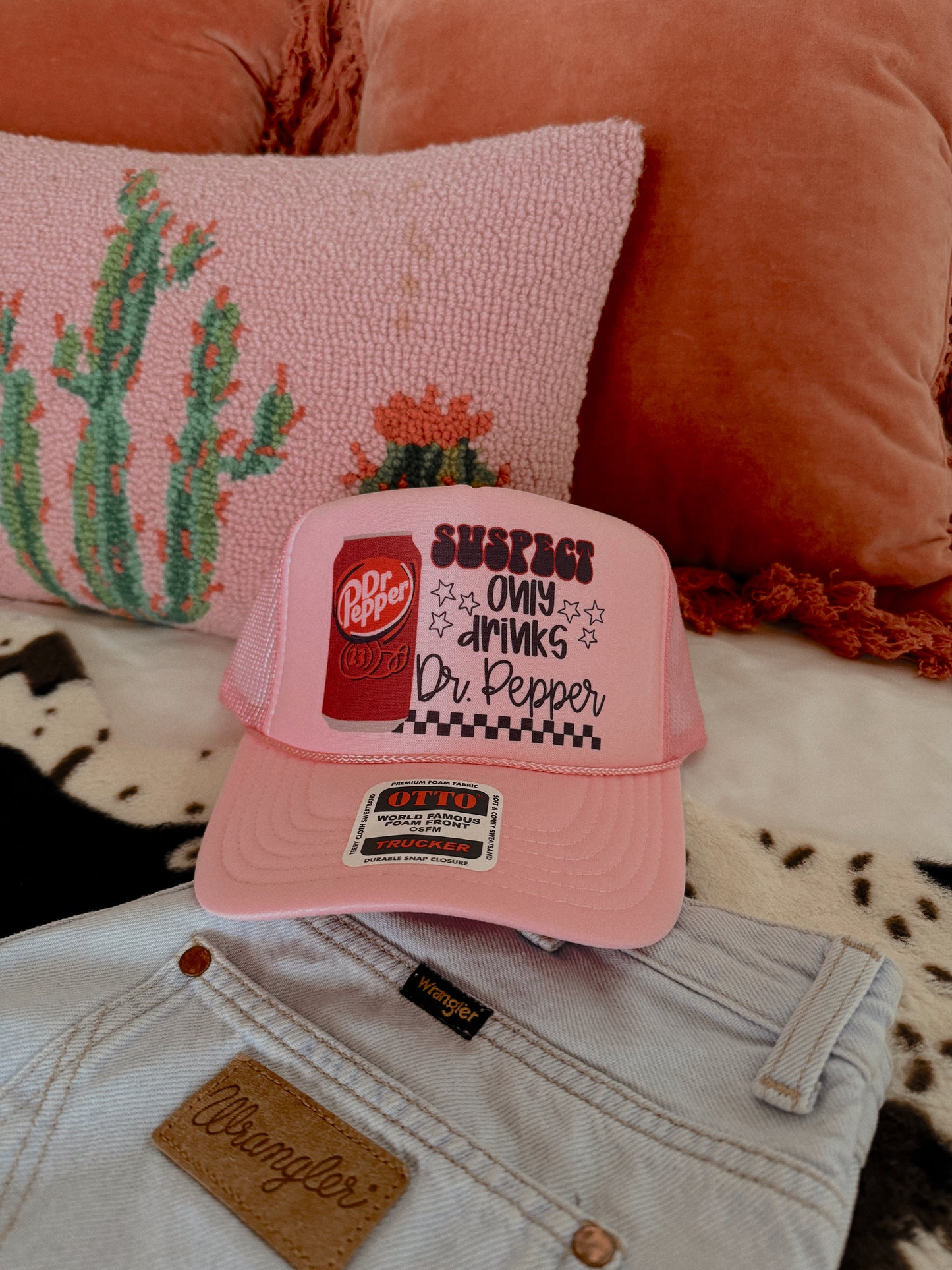 SUSPECT ONLY DRINKS DP TRUCKER