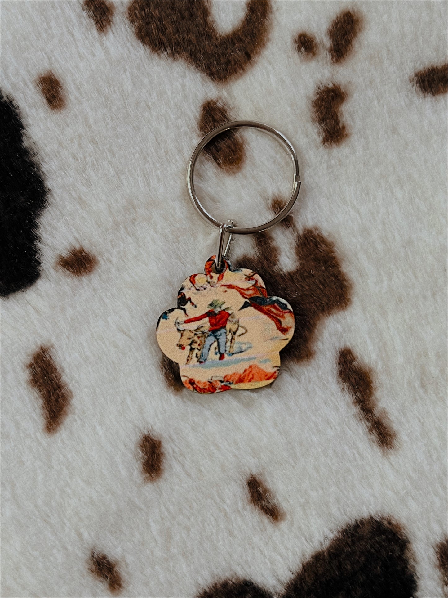 RODEO COWBOY PUP CHARM