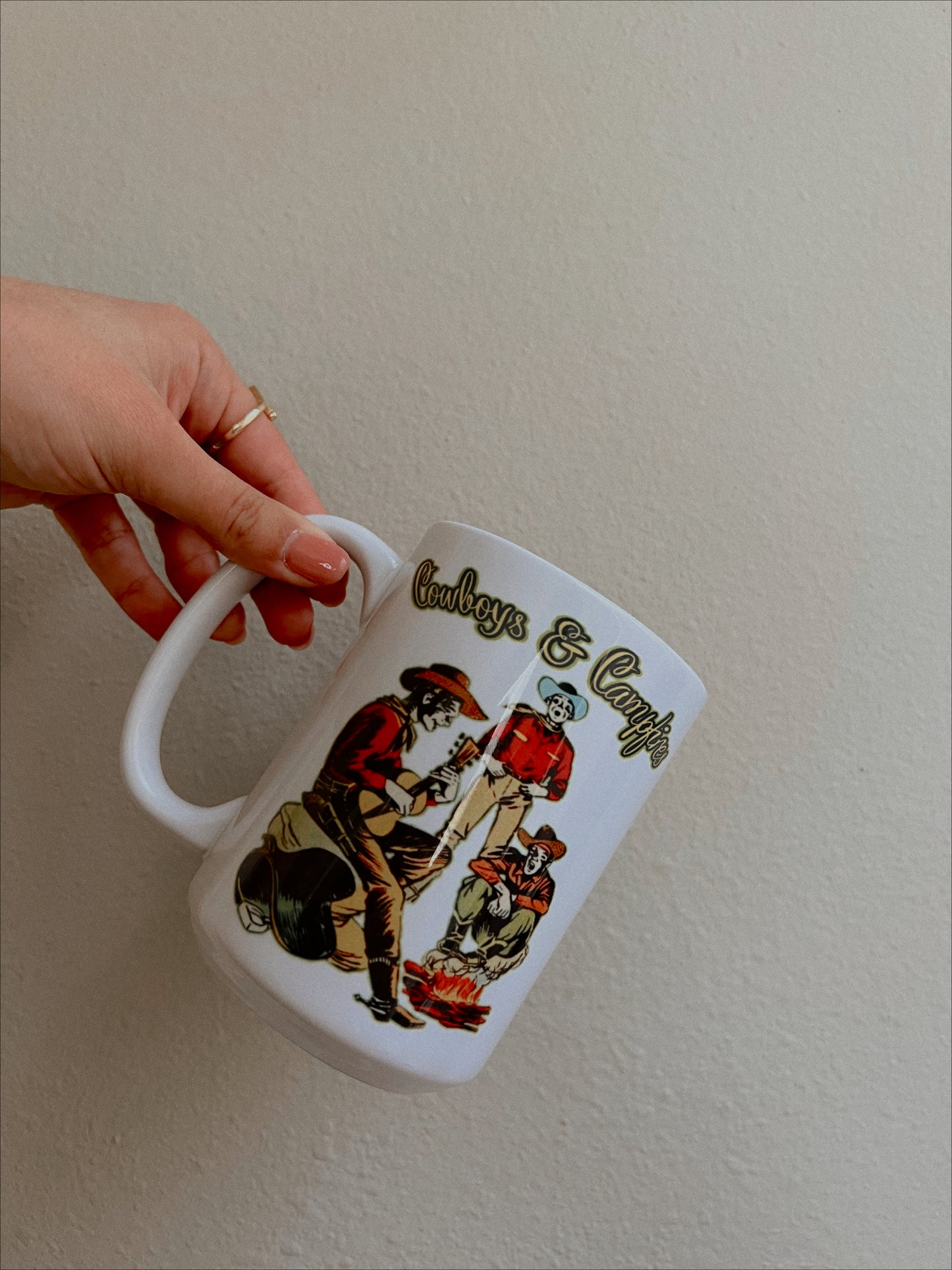 COWBOYS & CAMPFIRES MUG