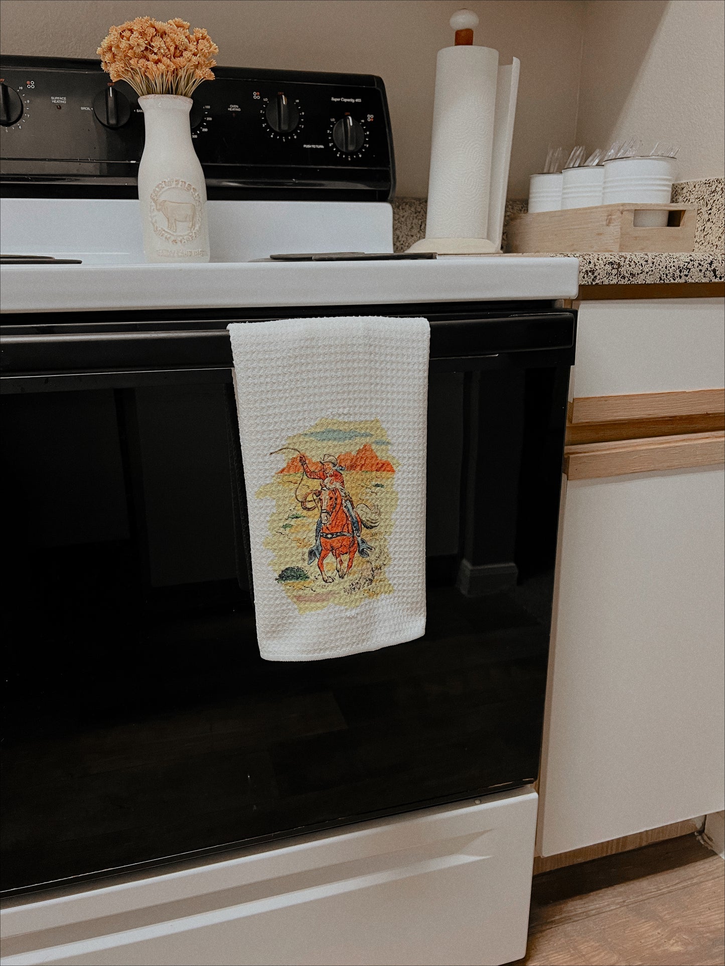 COWBOY TEA TOWEL