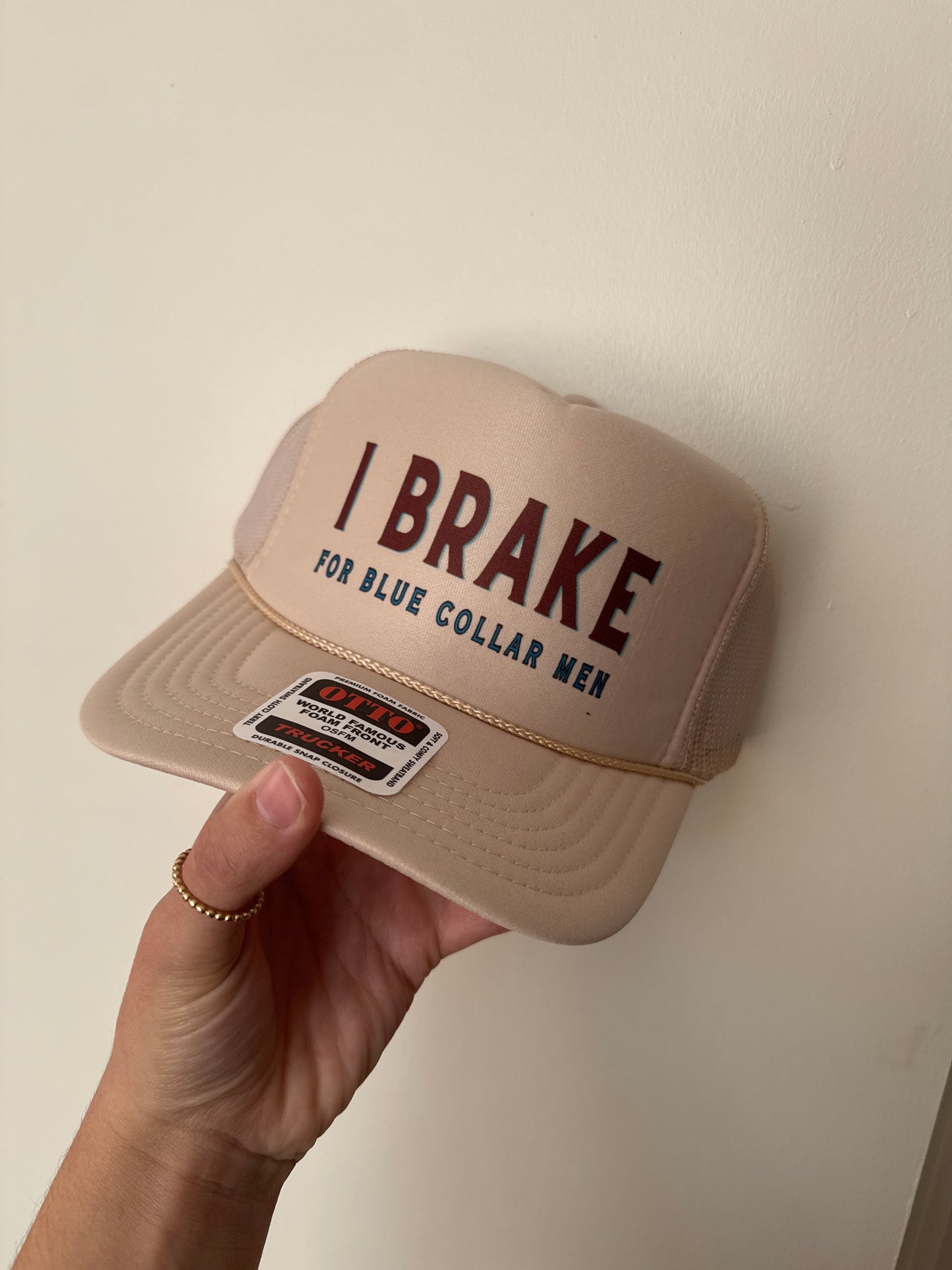 BRAKE FOR BLUE COLLAR HAT