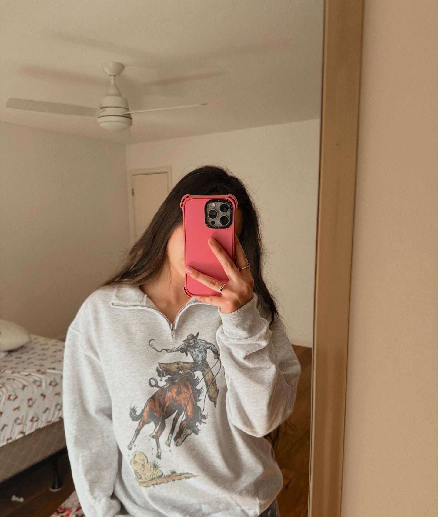 DEAR RODEO QUARTER ZIP