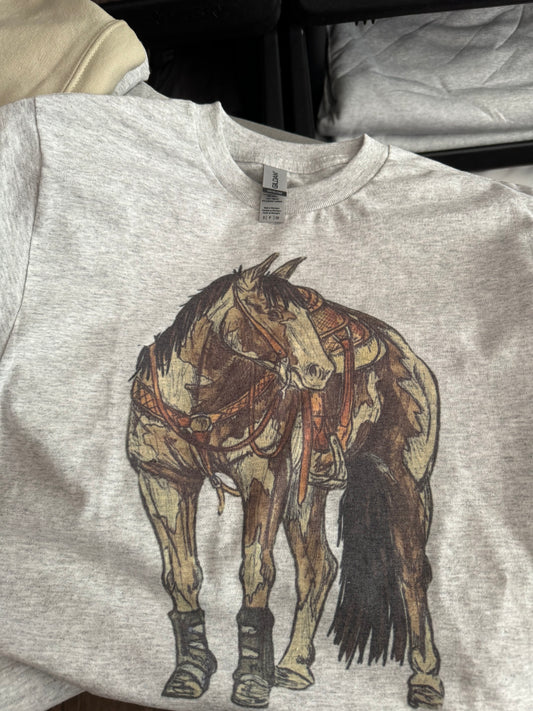 HORSE TEE_SIZE SMALL