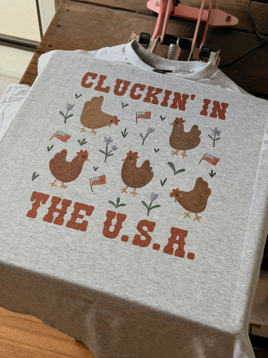 CLUCKIN IN THE USA
