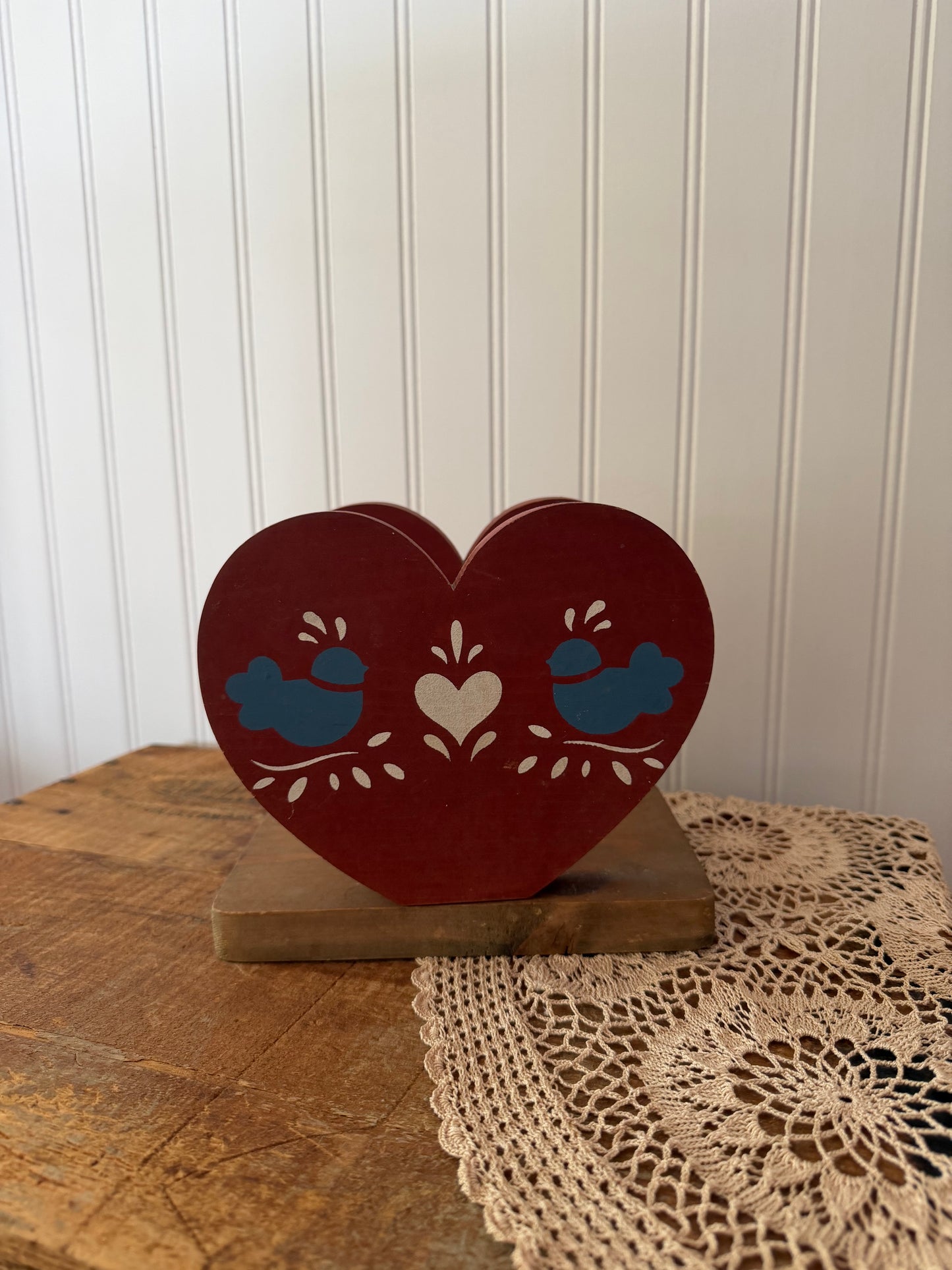WOODEN NAPKIN HOLDER