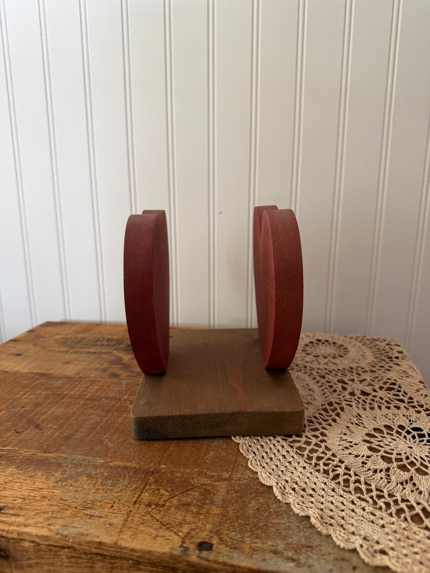 WOODEN NAPKIN HOLDER