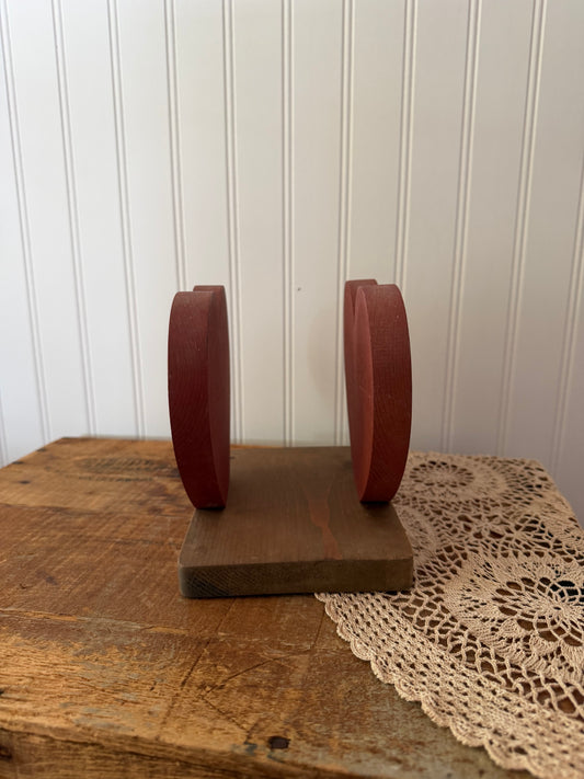 WOODEN NAPKIN HOLDER
