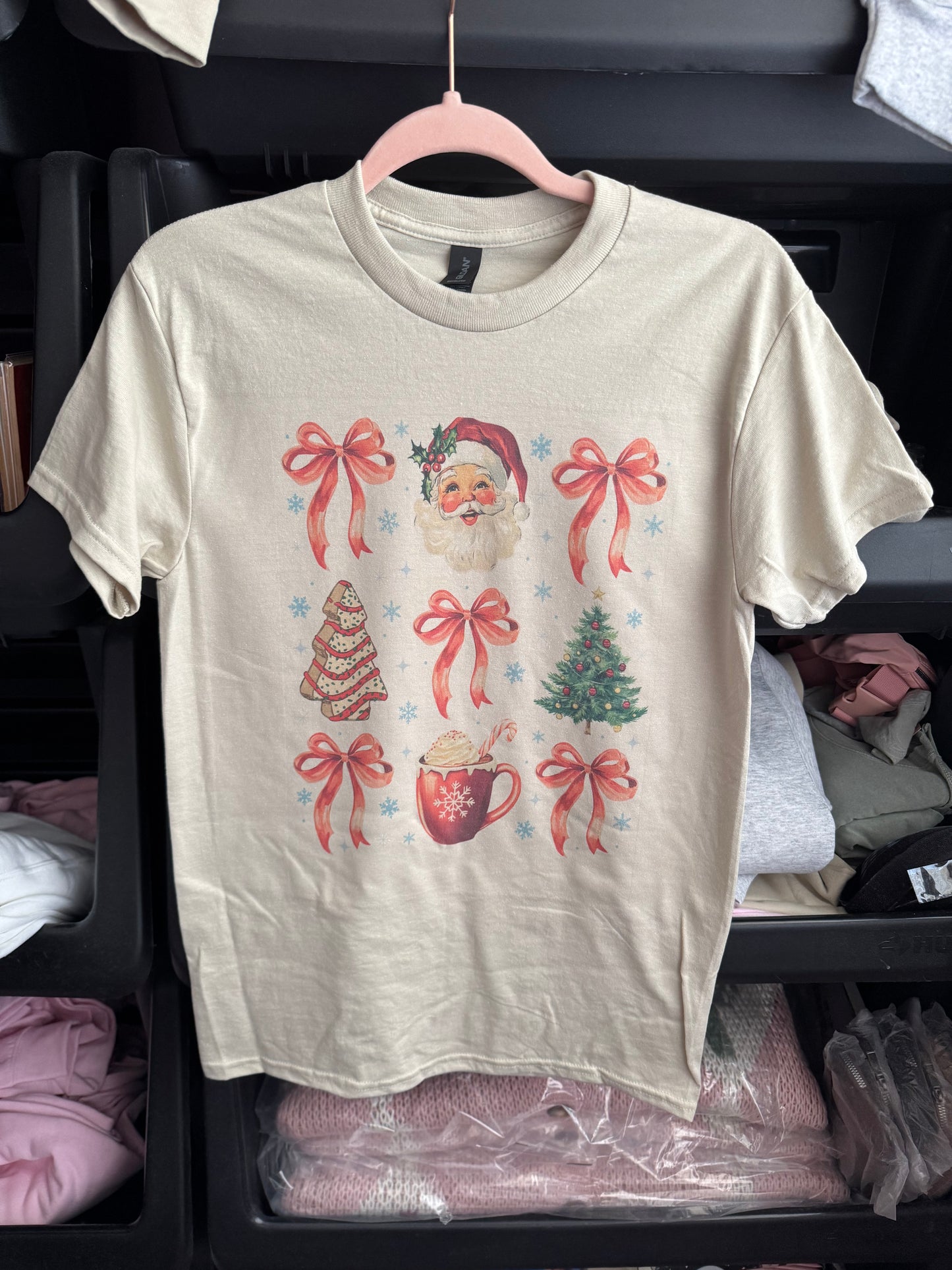 XMAS TEE, SIZE SMALL