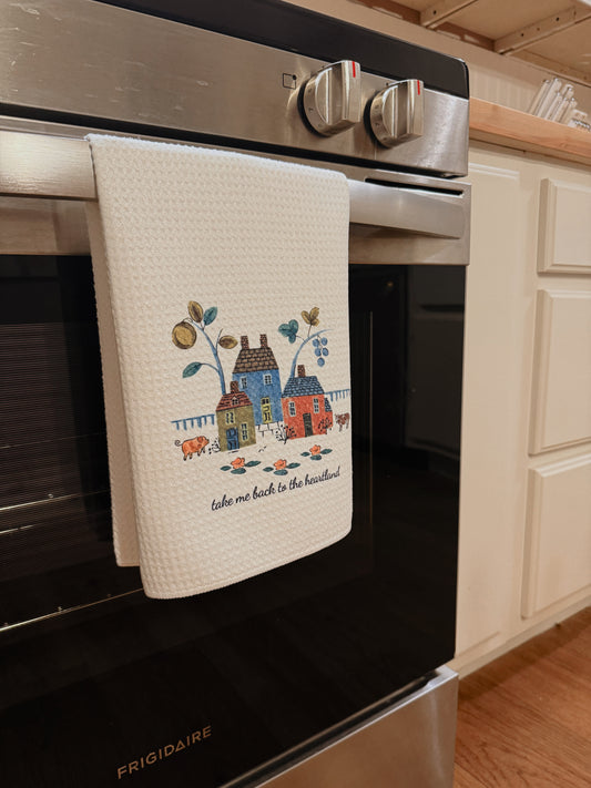 HEARTLAND TEA TOWEL