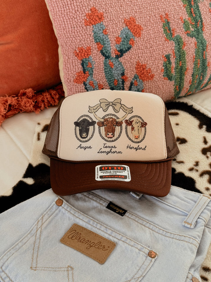 MOOEY TRUCKER HAT – Western Vintage Babe