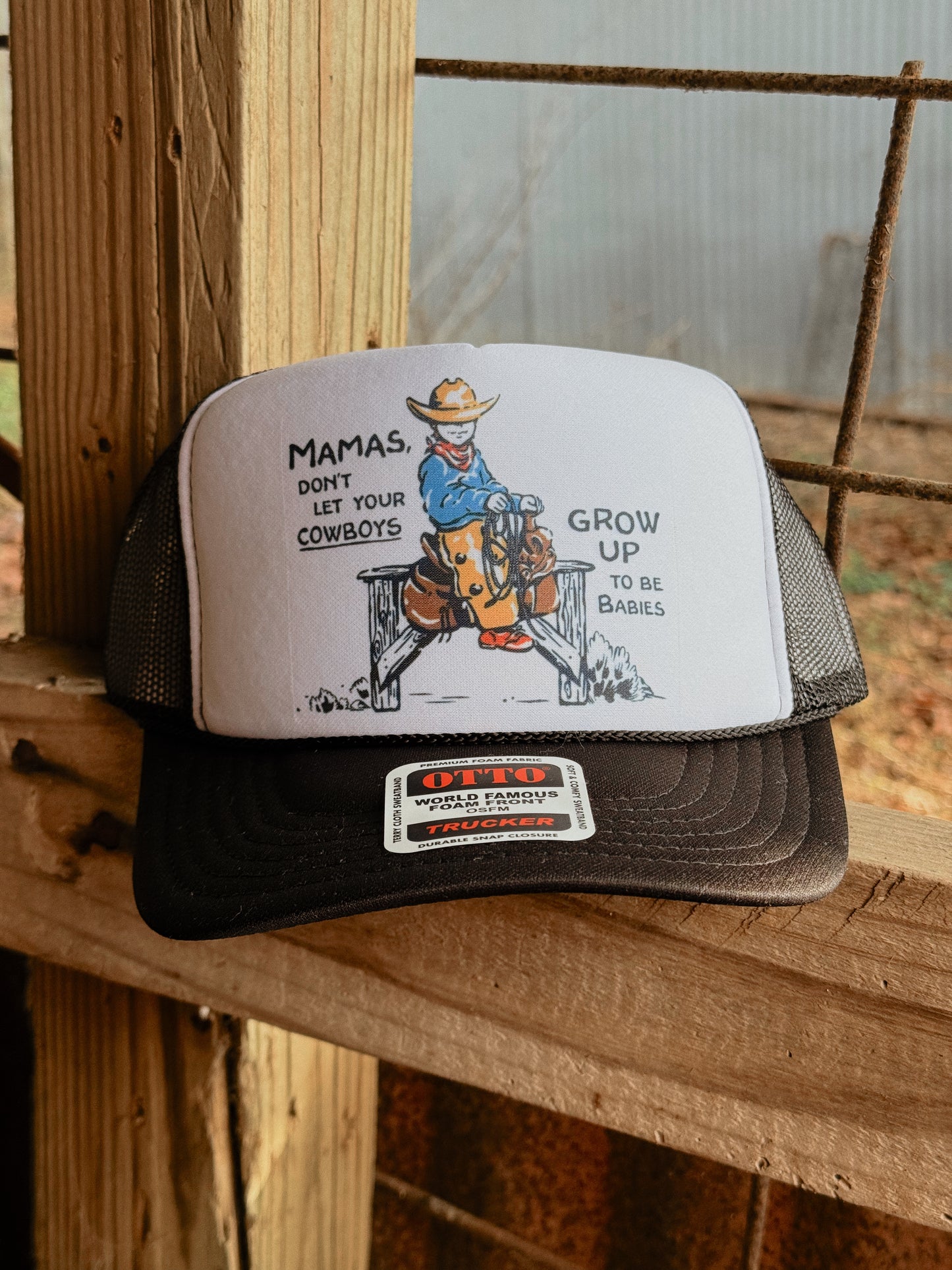 DON’T LET YOUR COWBOYS TRUCKER HAT