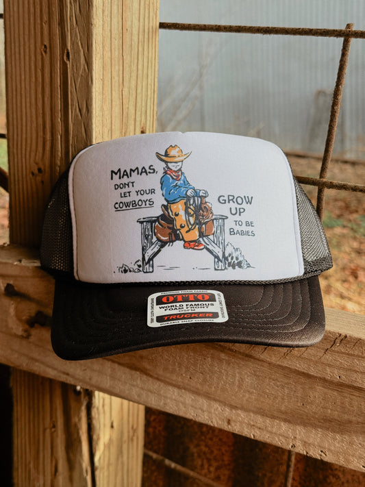 DON’T LET YOUR COWBOYS TRUCKER HAT