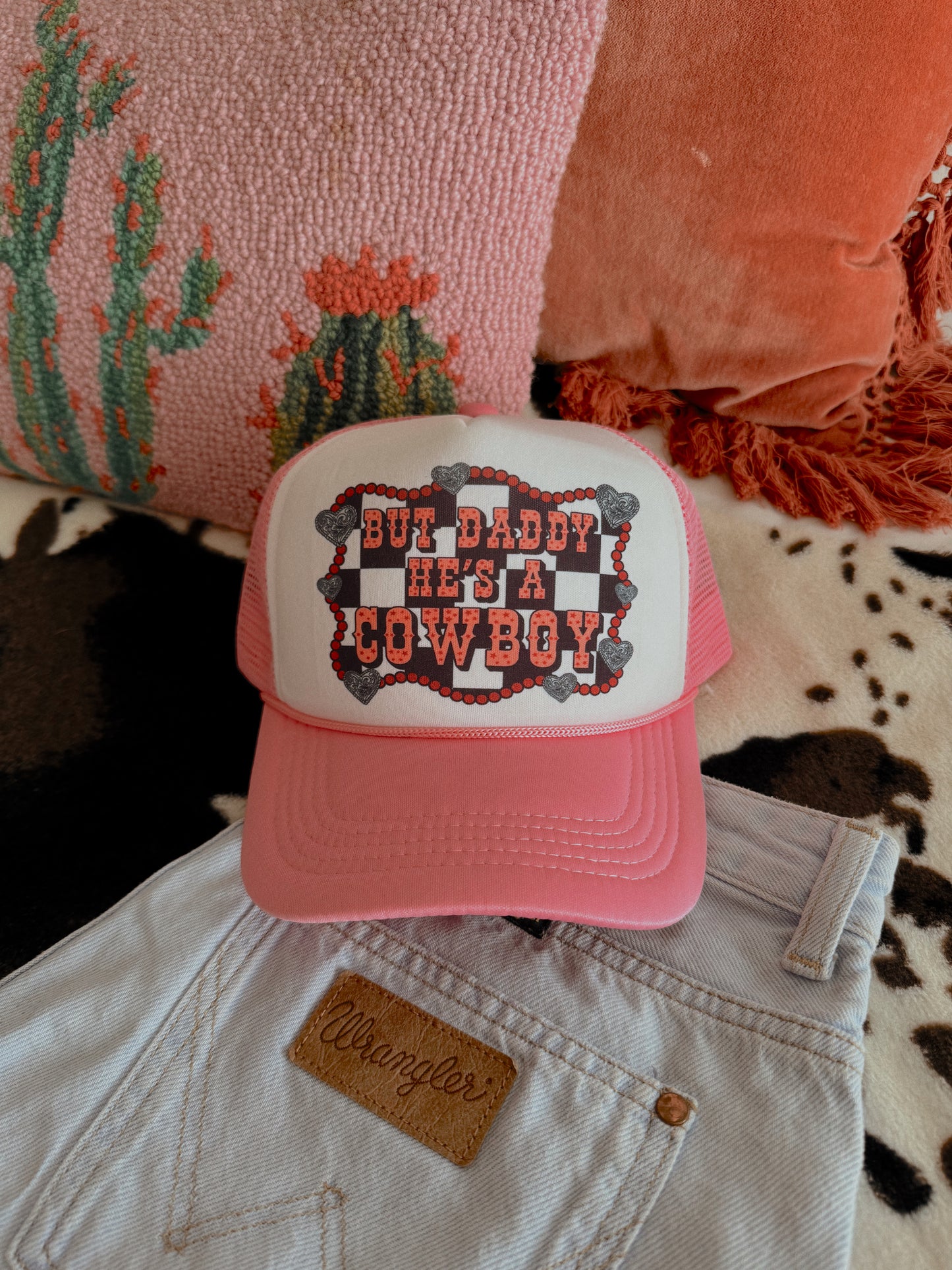 BUT DADDY TRUCKER HAT