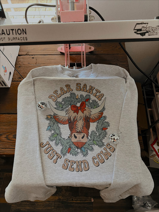 SEND COWS CREWNECK