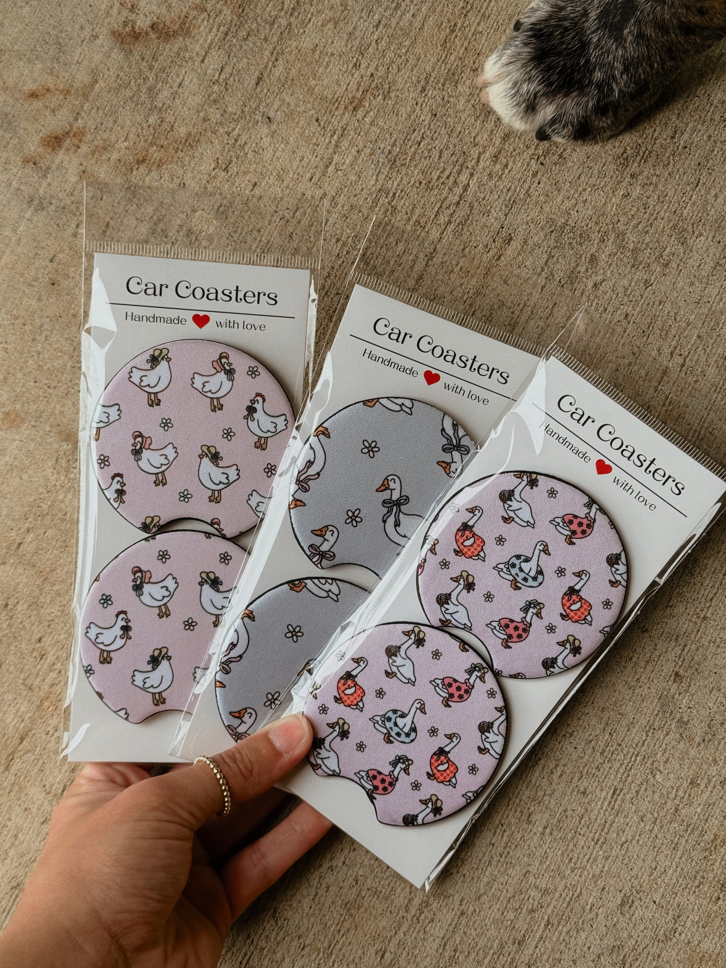 SPRING CAR COASTERS