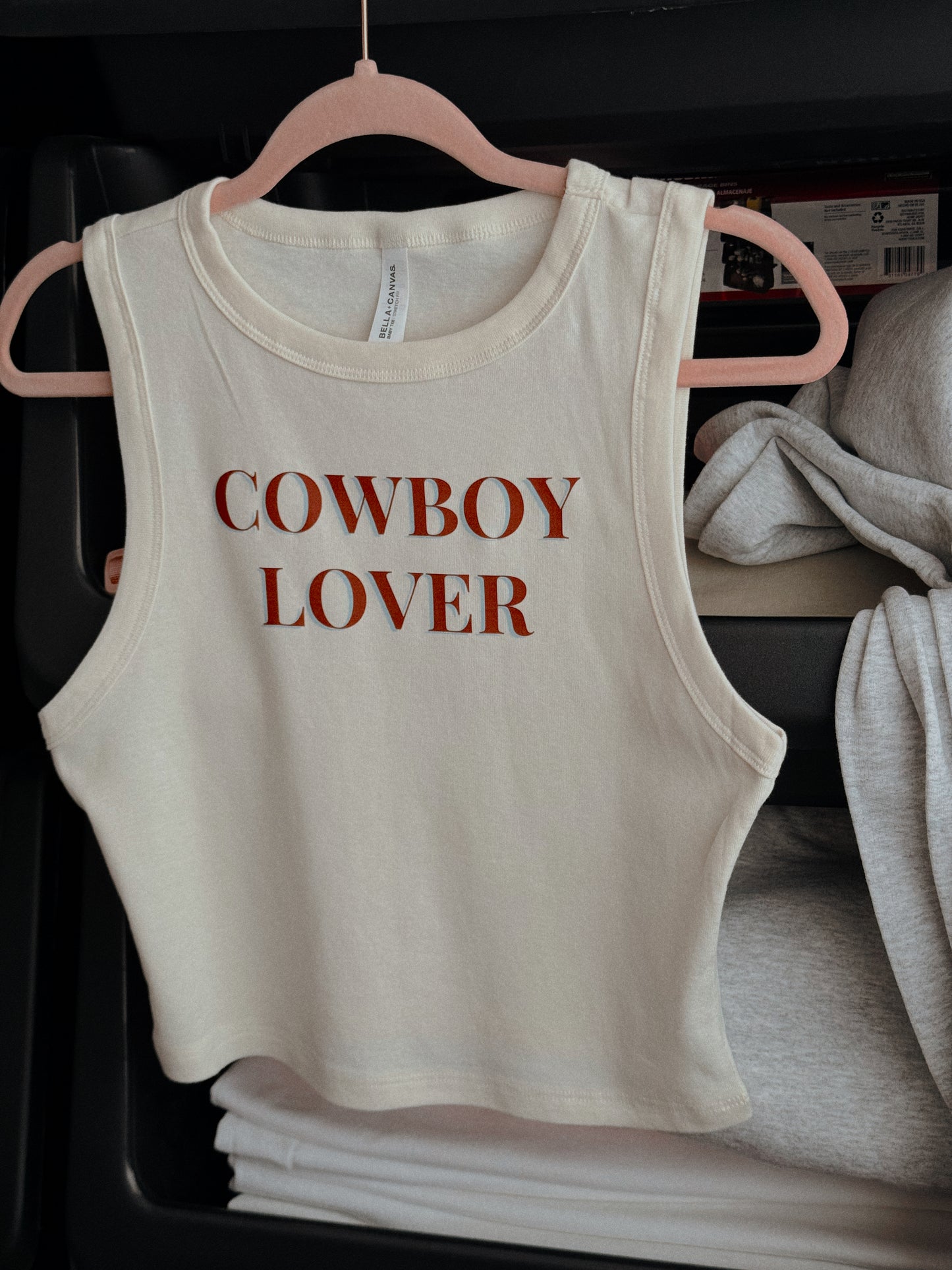 COWBOY LOVER TANK